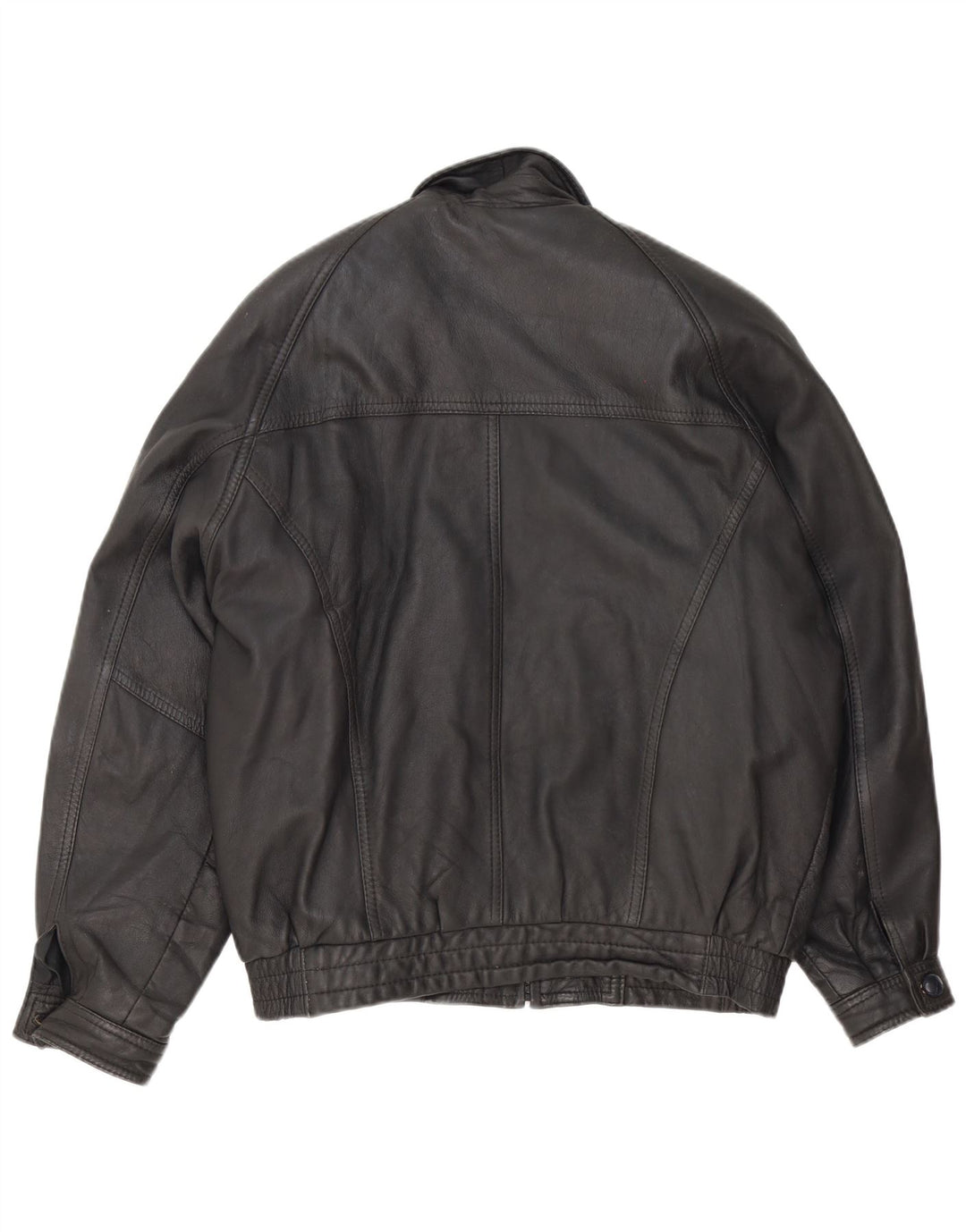 Giacca in pelle da uomo Fatigue UK 40 Large Nera