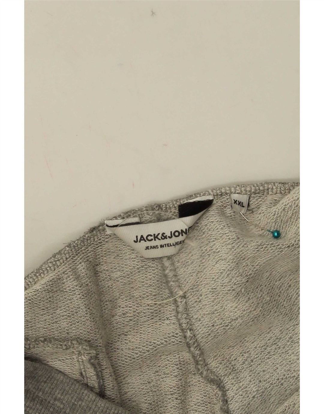 Pantaloncini sportivi da uomo Jack & Jones 2XL Cotone chiazzato grigio
