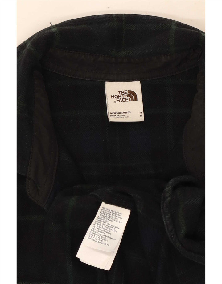 The North Face Camicia da uomo in flanella di cotone a quadri blu navy medio
