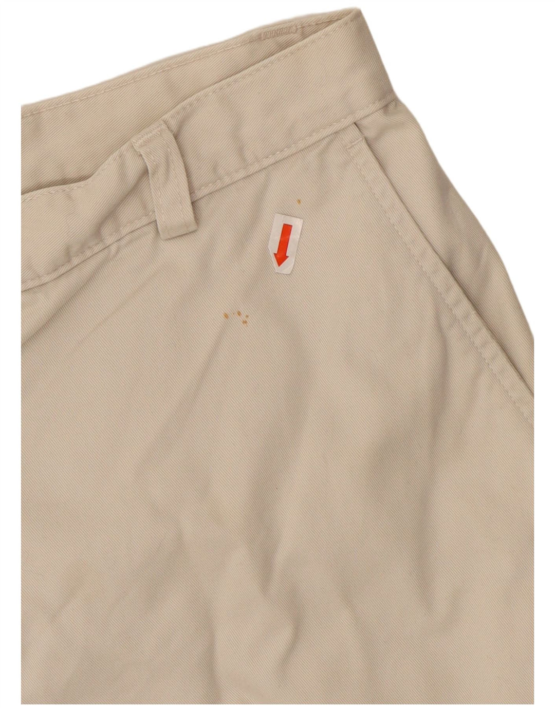 Pantaloncini chino da donna Eddie Bauer US 10 Large W30 bianchi