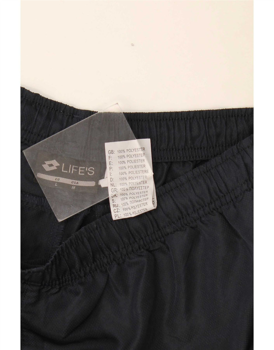 Pantaloncini sportivi da uomo Umbro medio in poliestere blu navy