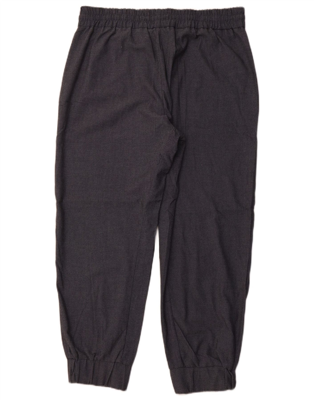 Pantaloni chino da jogging da donna ZARA XL W32 L27 poliestere grigio