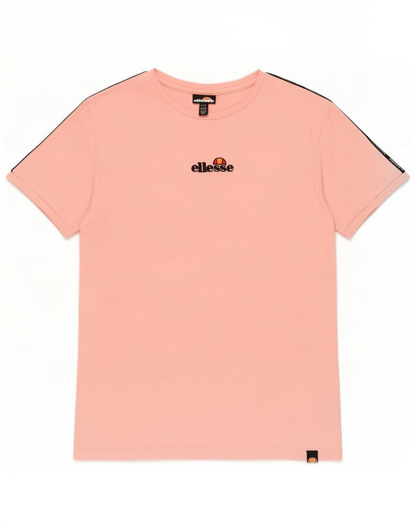 T-shirt grafica da uomo Ellesse Top XS in cotone color block rosa