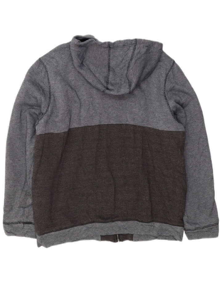 Maglione con cappuccio e zip da uomo O'Neill grande poliestere a righe nere