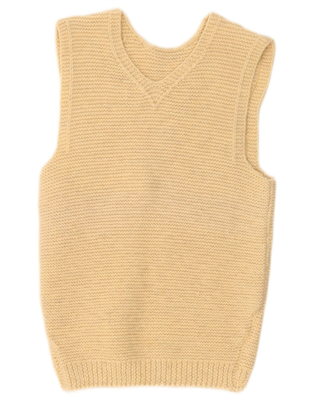 Canotta vintage da donna, canotta UK 12, beige medio