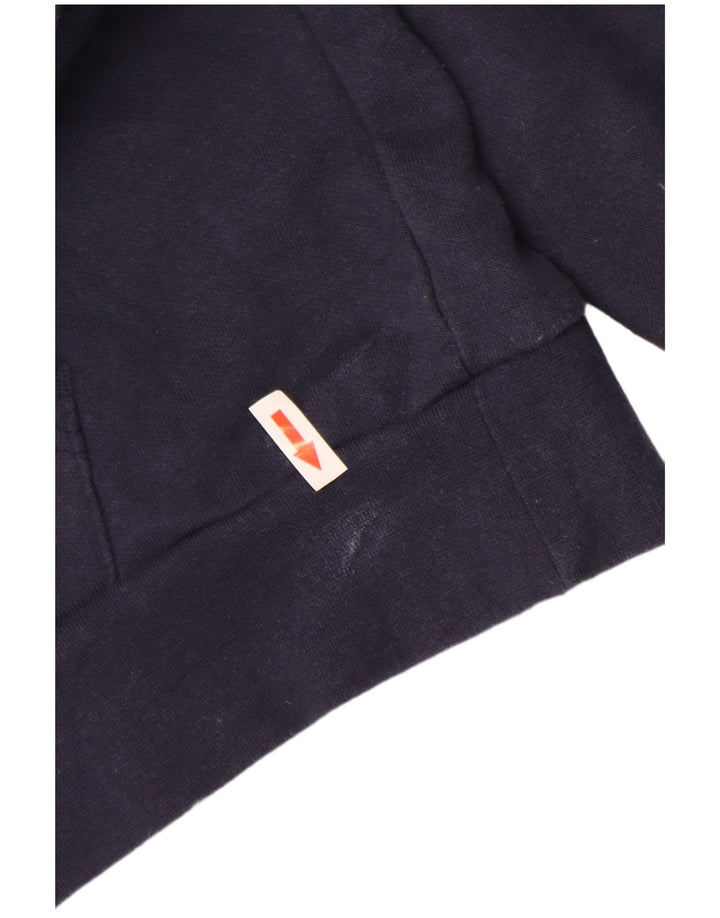 FANATICS Felpa con cappuccio grafica da donna dei Chicago Bears UK 16 grande blu navy