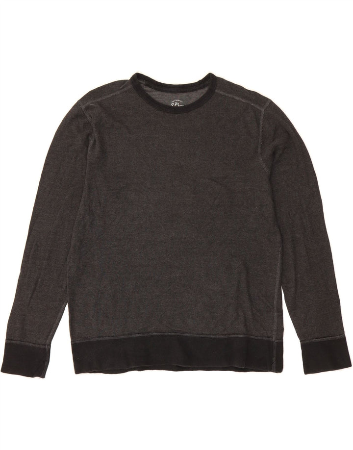 J. CREW Mens Sweatshirt Jumper Medium Grey Cotton Vintage J. Crew and Second-Hand J. Crew from Messina Hembry 