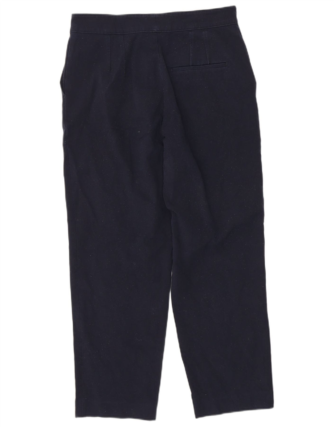 Pantaloni cropped da donna Massimo Dutti EU 40 Medium W30 L26 Blu navy