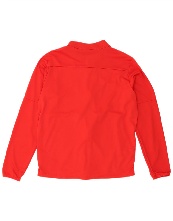 Giacca da tuta da ragazzo Nike Dri Fit Top 13-14 anni XL rosso poliestere