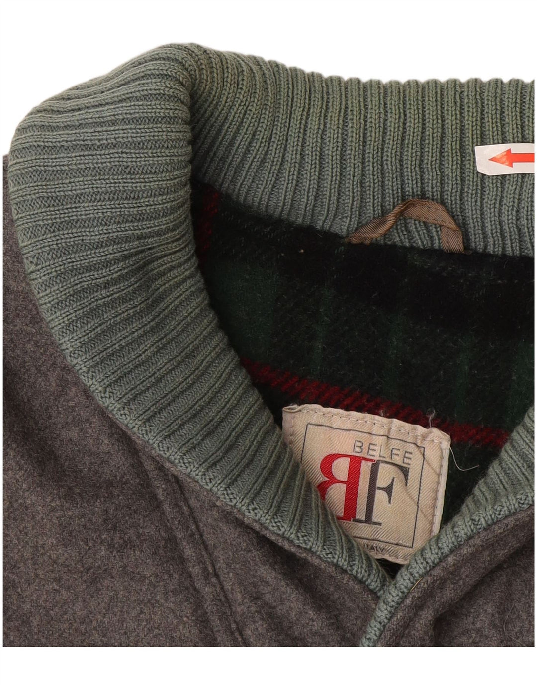 Cappotto giacca a vento da uomo Belfe & Belfe UK 36 piccolo grigio