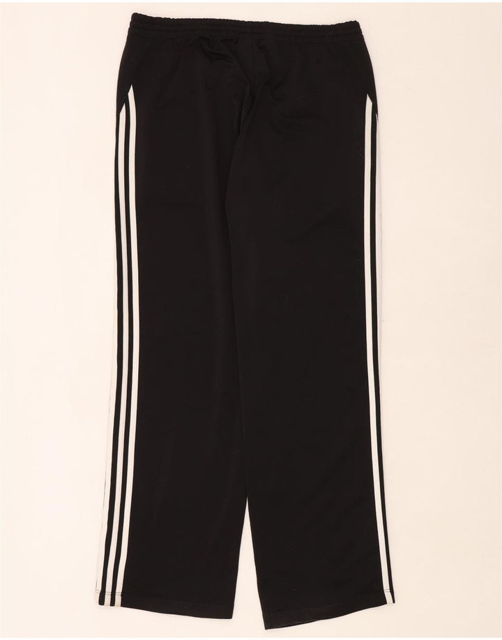 Pantaloni da tuta da uomo Adidas Large neri in poliestere