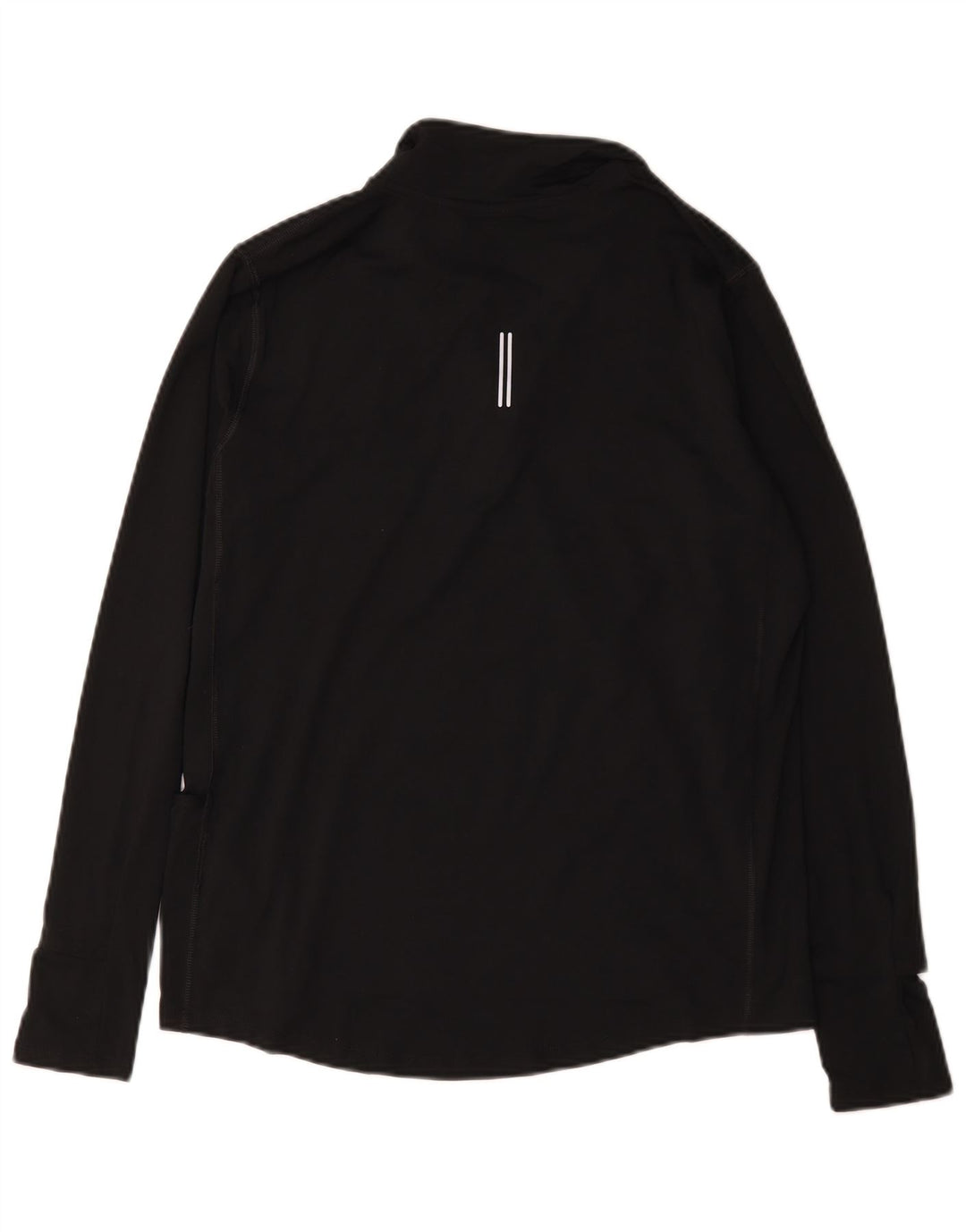 Maglia da tuta Nike Dri Fit con zip e collo pullover da uomo, poliestere nero medio