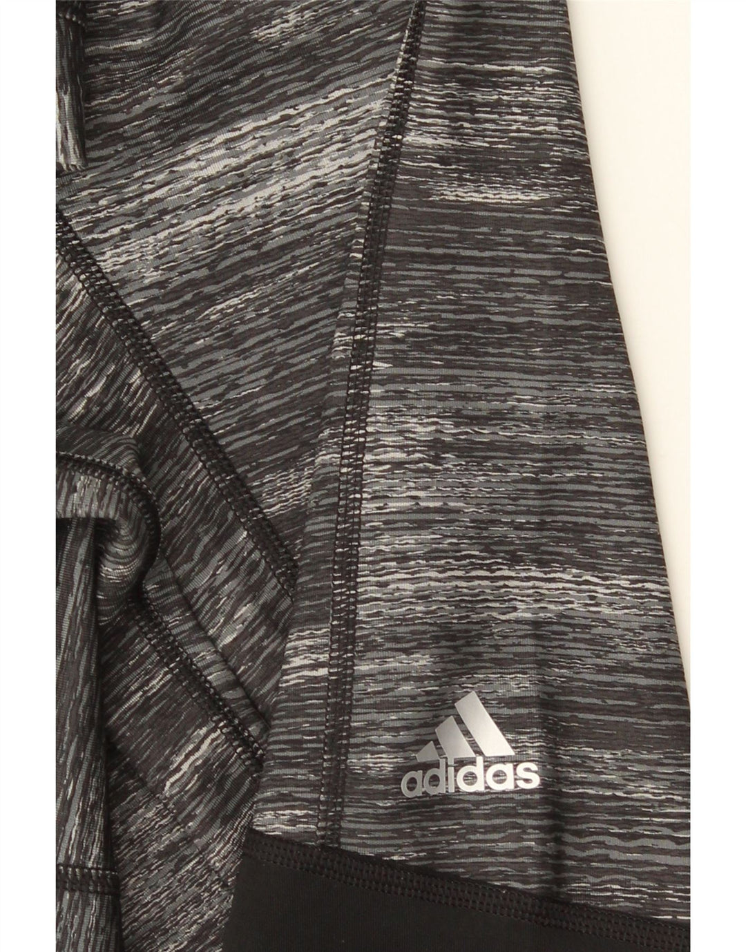 Leggings Capri da donna ADIDAS UK 8 Small grigio color block