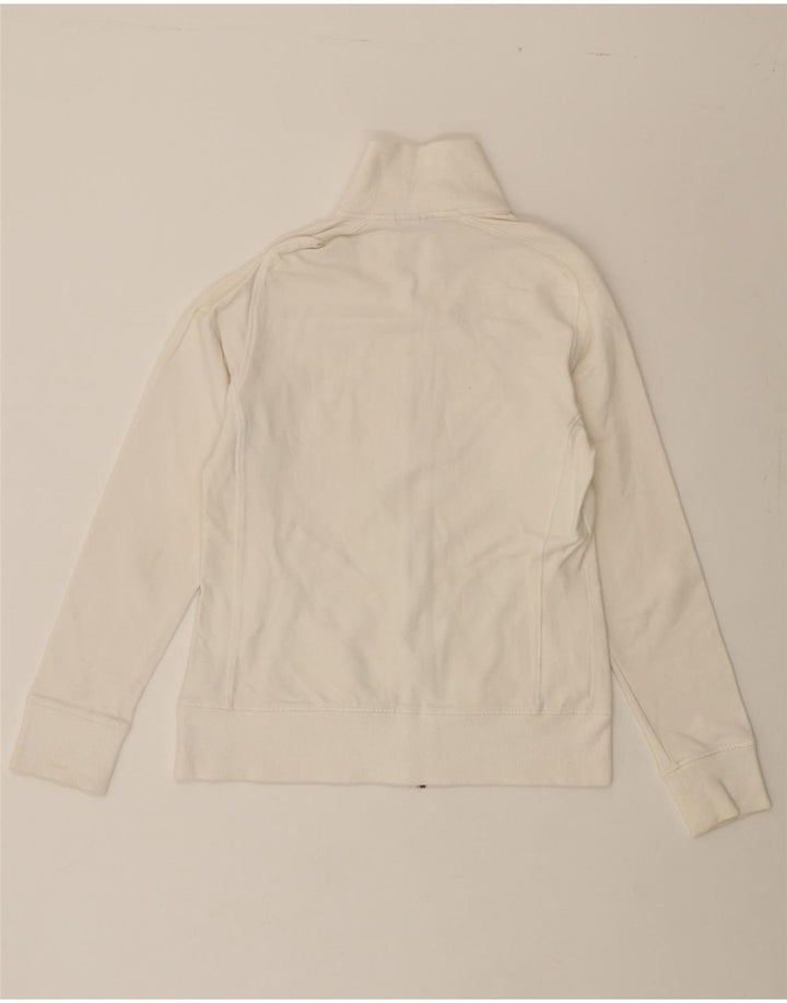 REEBOK Girls Tracksuit Top Jacket 13-14 Years Large White Cotton Vintage Reebok and Second-Hand Reebok from Messina Hembry 