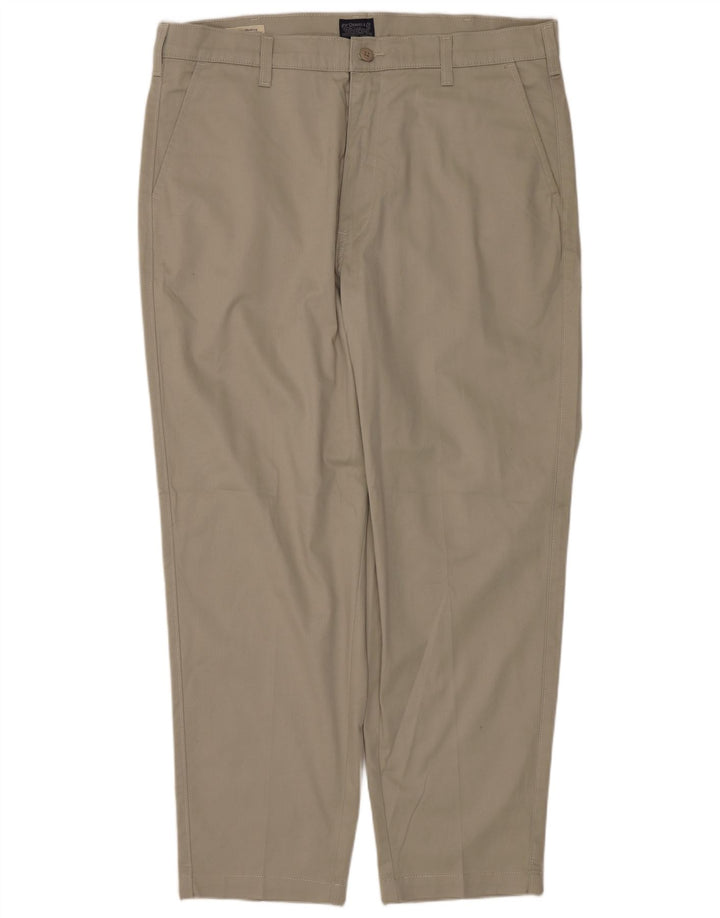 Pantaloni chino affusolati da uomo LEVI'S W36 L28 in cotone beige