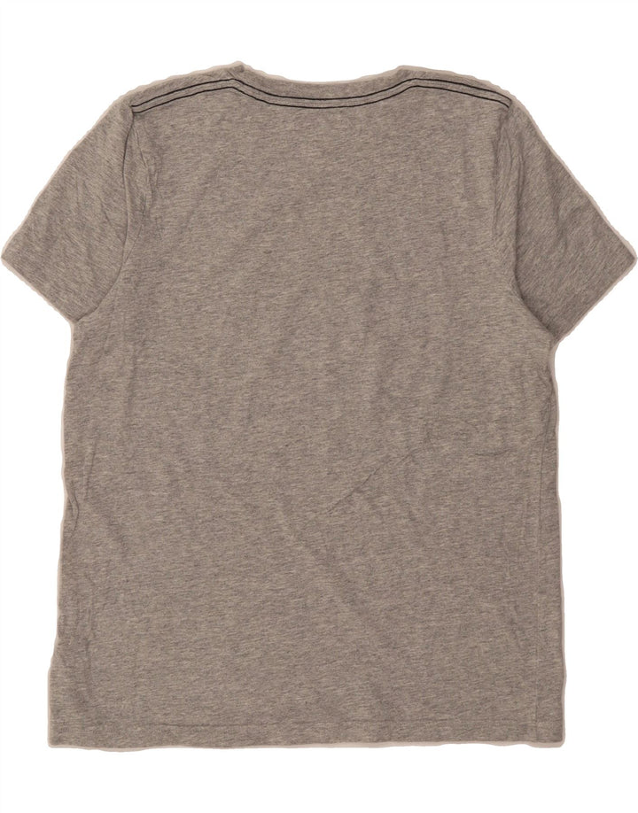 ADIDAS Boys Three Stripes Graphic T-Shirt Top 10-11 Years Medium  Grey Vintage Adidas and Second-Hand Adidas from Messina Hembry 
