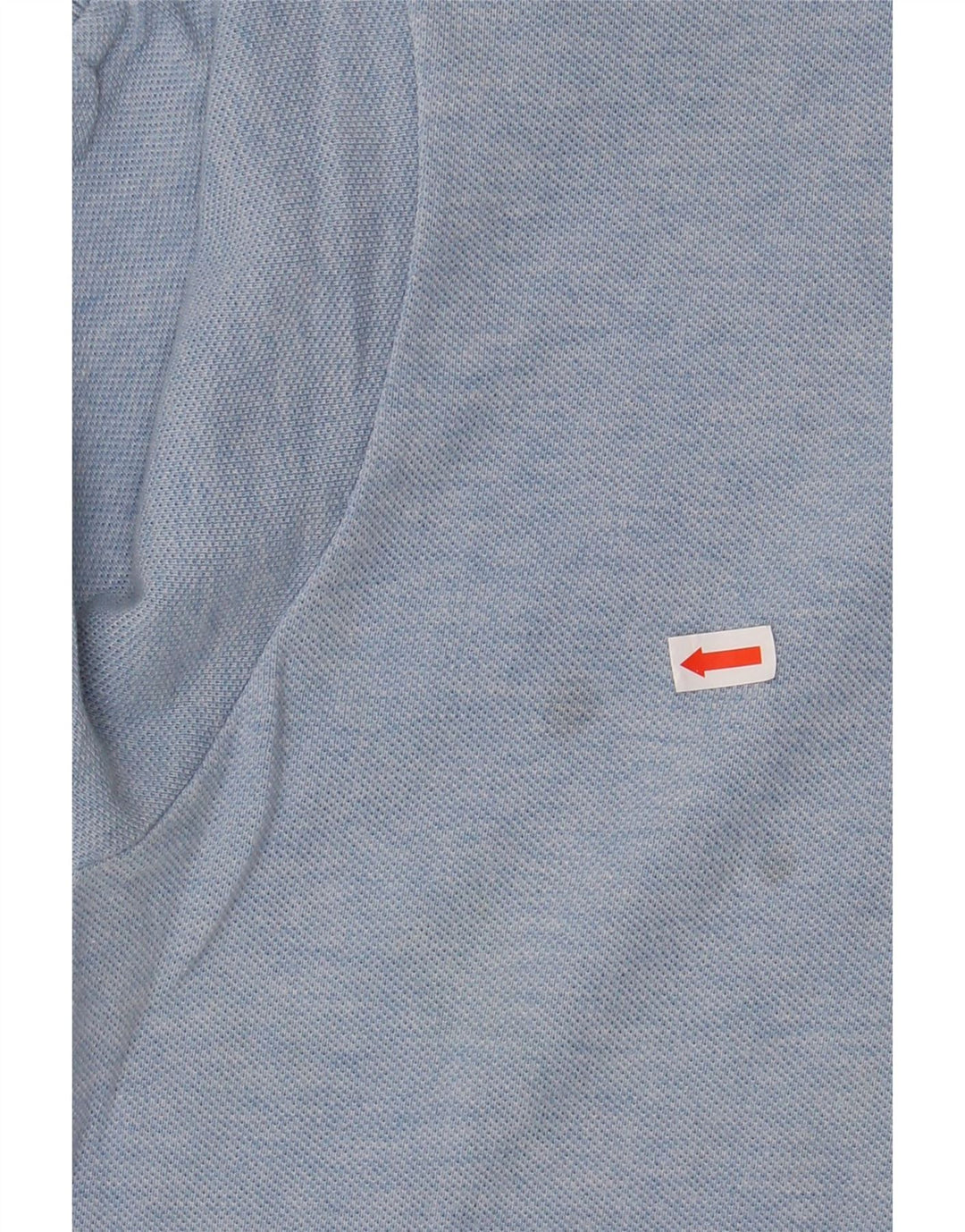 LACOSTE Mens Polo Shirt Size 3 Small Blue Cotton