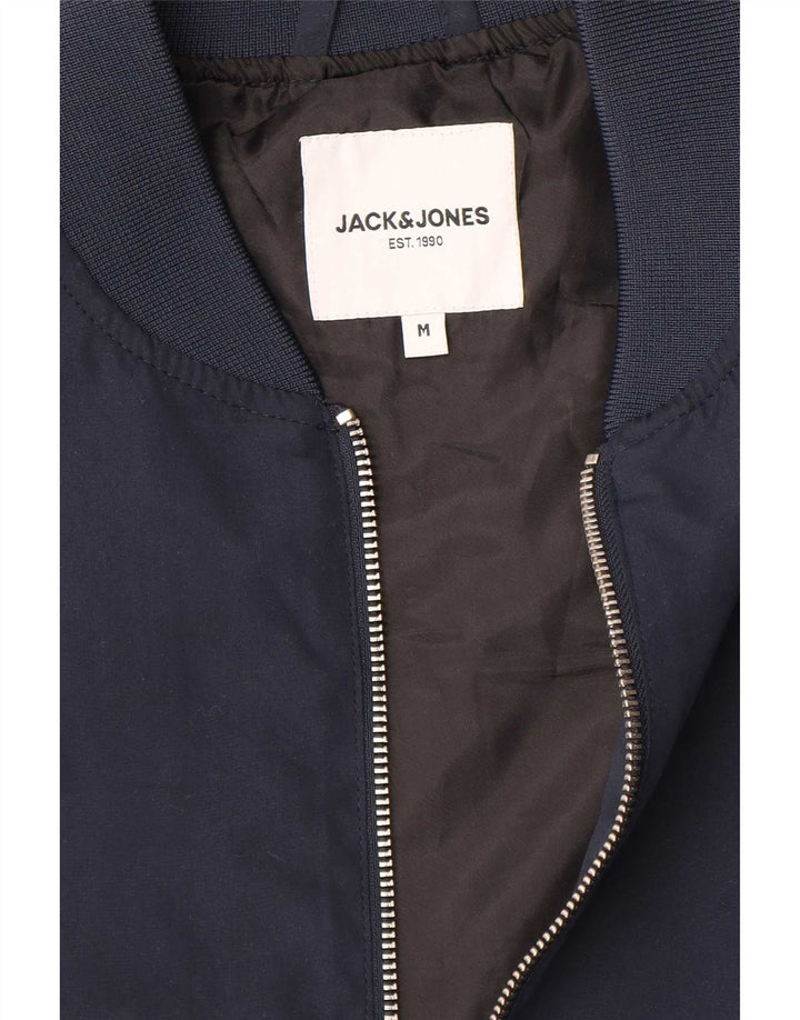 Giacca bomber da uomo Jack & Jones UK 38 medio blu navy