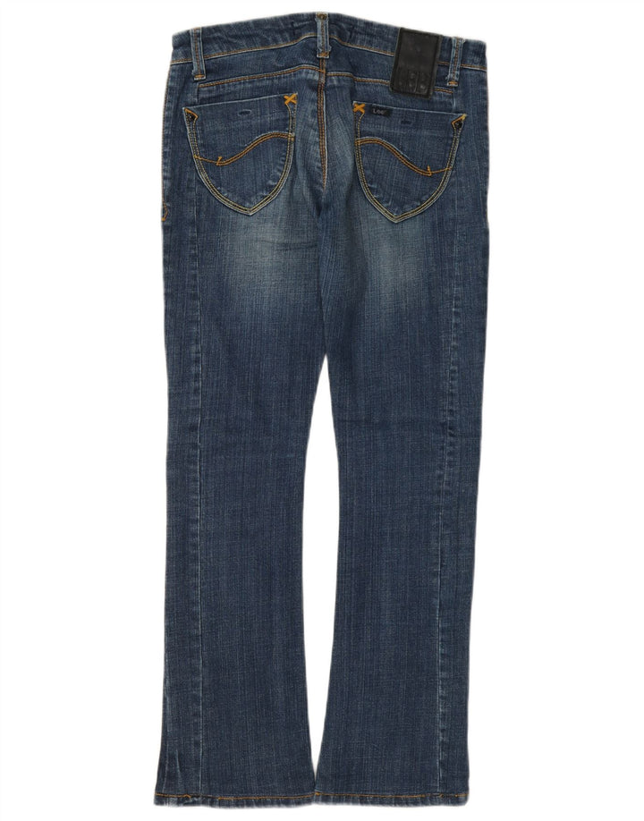 Jeans Bootcut da donna Lee W27 L27 cotone blu
