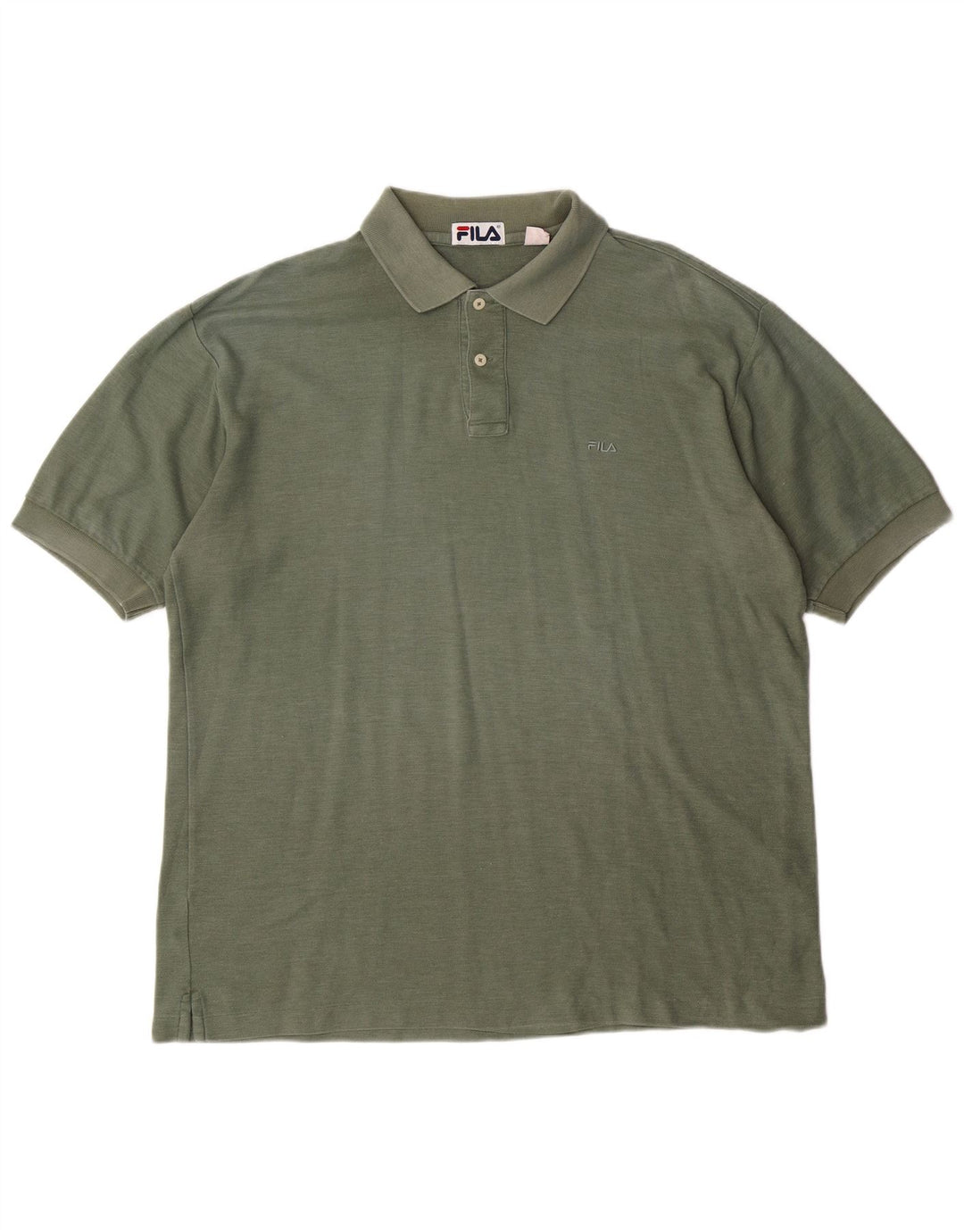 Polo Uomo Fila IT 56 XL Cotone Verde