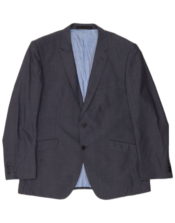 Giacca blazer da uomo su misura Marks & Spencer UK 38 medio blu navy