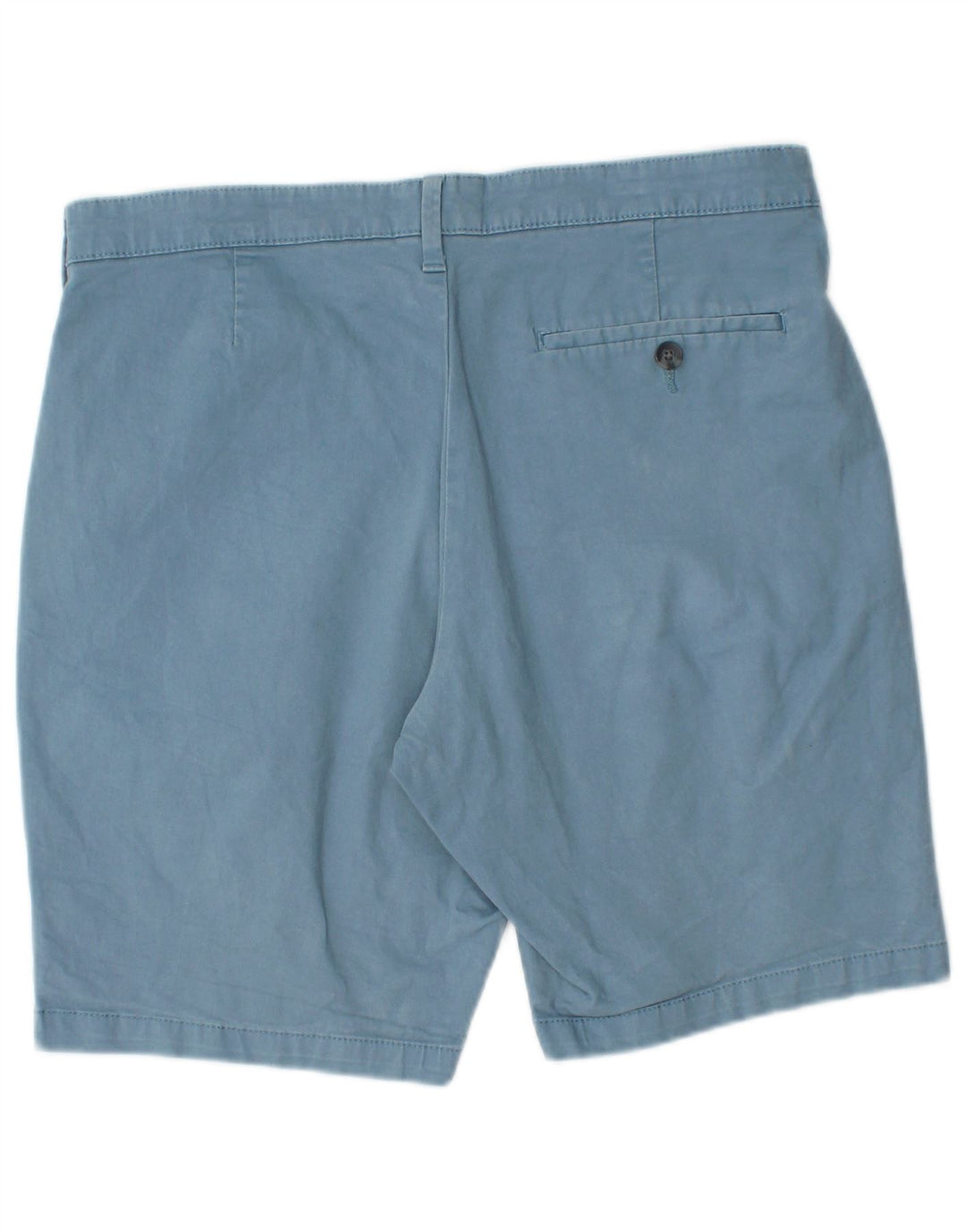 Pantaloncini chino da uomo Marks & Spencer W32 cotone blu medio