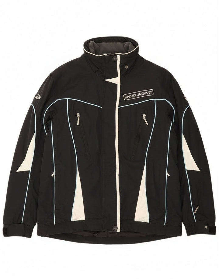 Giacca a vento da donna West Scout UK 16 Large in nylon color block nero