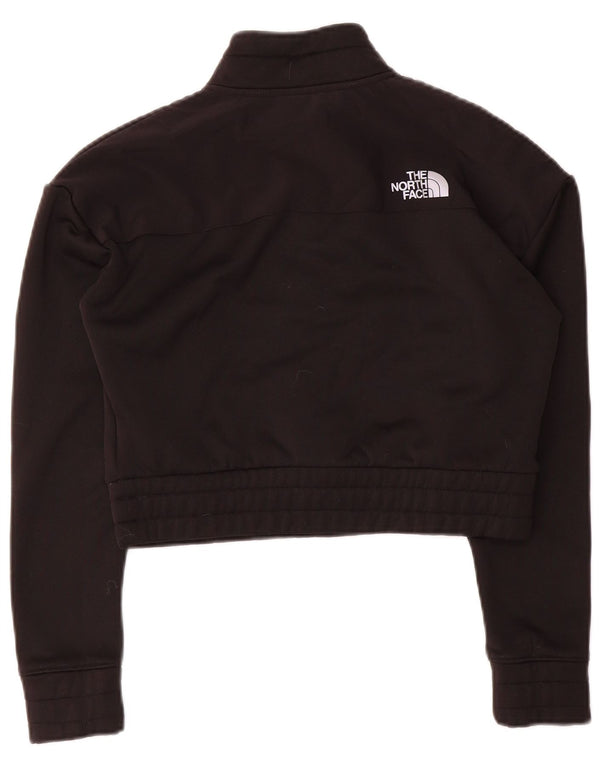 Felpa corta da donna The North Face vestibilità ampia UK 6 XS nera