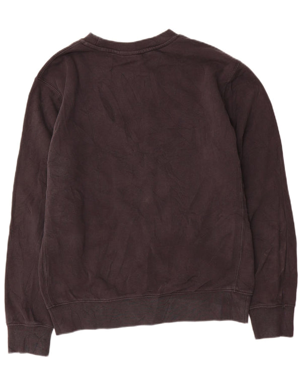 Felpa Nike Uomo Maglione Piccolo Cotone Nero