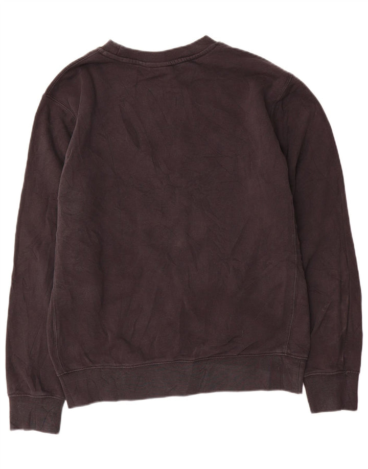 Felpa Nike Uomo Maglione Piccolo Cotone Nero