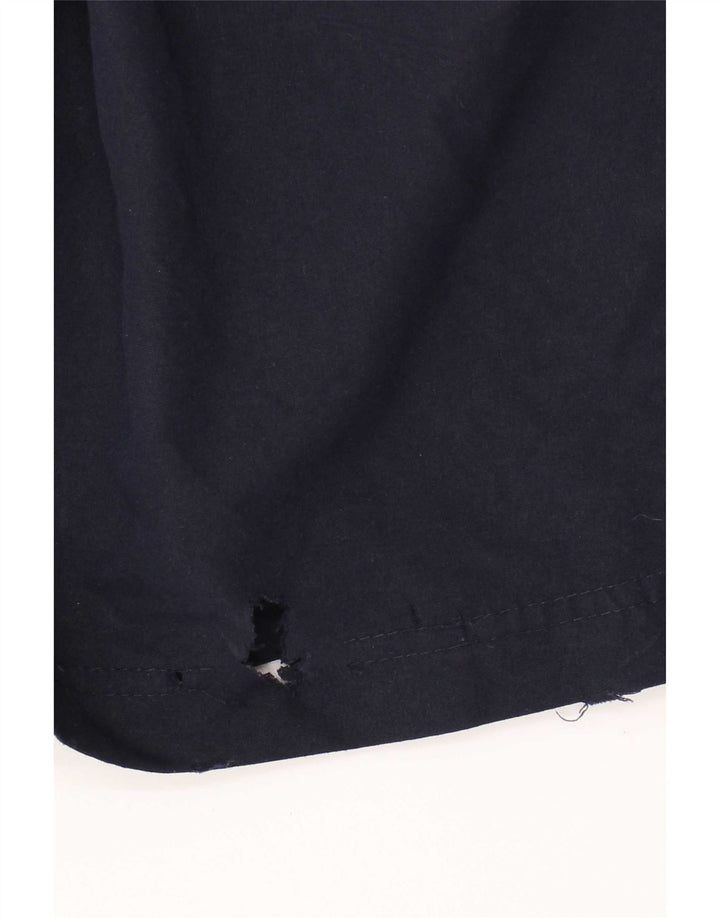 Pantaloncini sportivi grafici da uomo Umbro grandi in poliestere blu navy