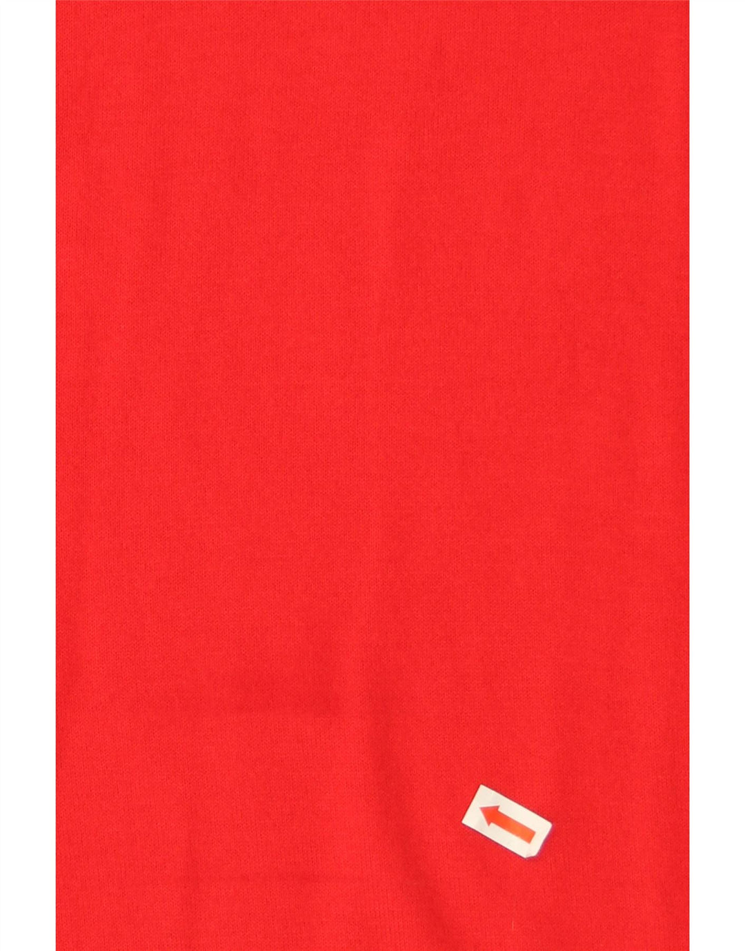 Marks & Spencer - Top da donna a vestibilità regolare, manica lunga, UK 10, piccola, viscosa rossa