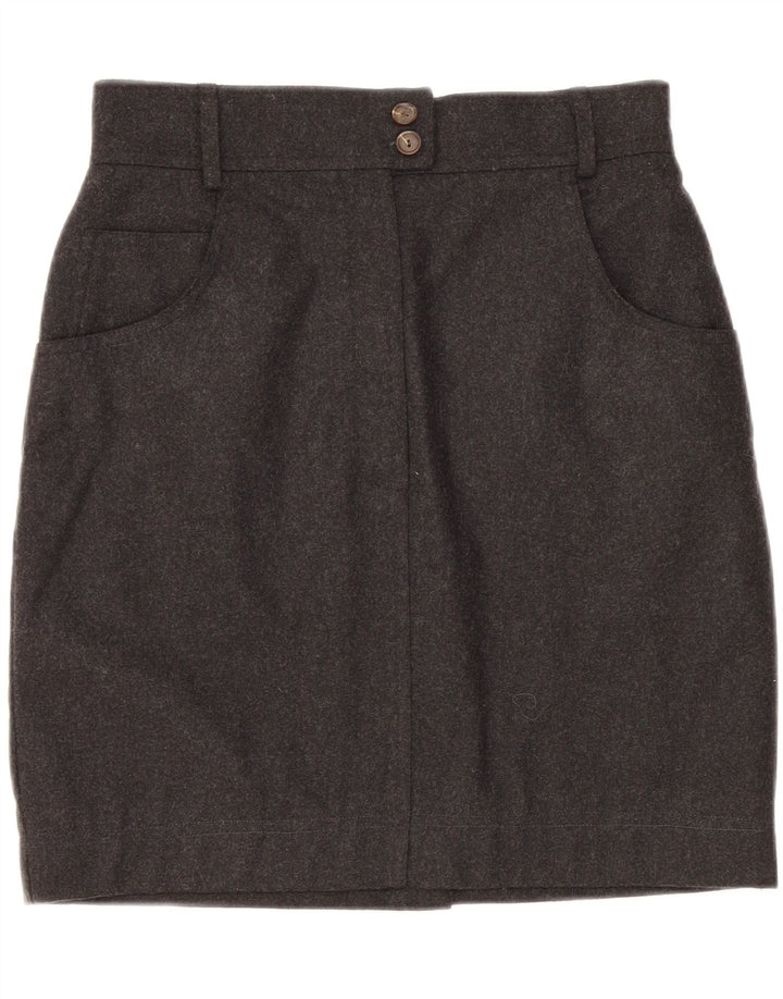 PRISMA Womens Pencil Skirt IT 42 Medium W26 Grey Vintage Prisma and Second-Hand Prisma from Messina Hembry 