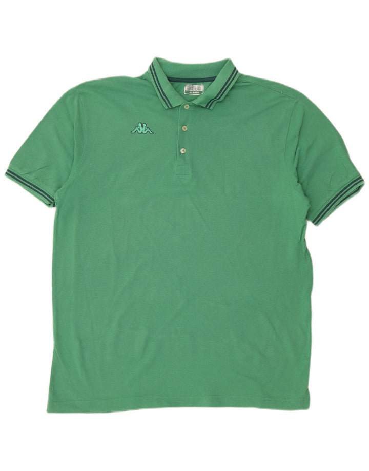Polo Kappa da uomo 2XL Verde