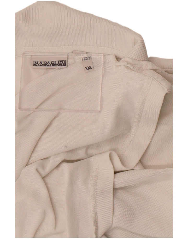 Polo da uomo Napapijri 2XL Bianca