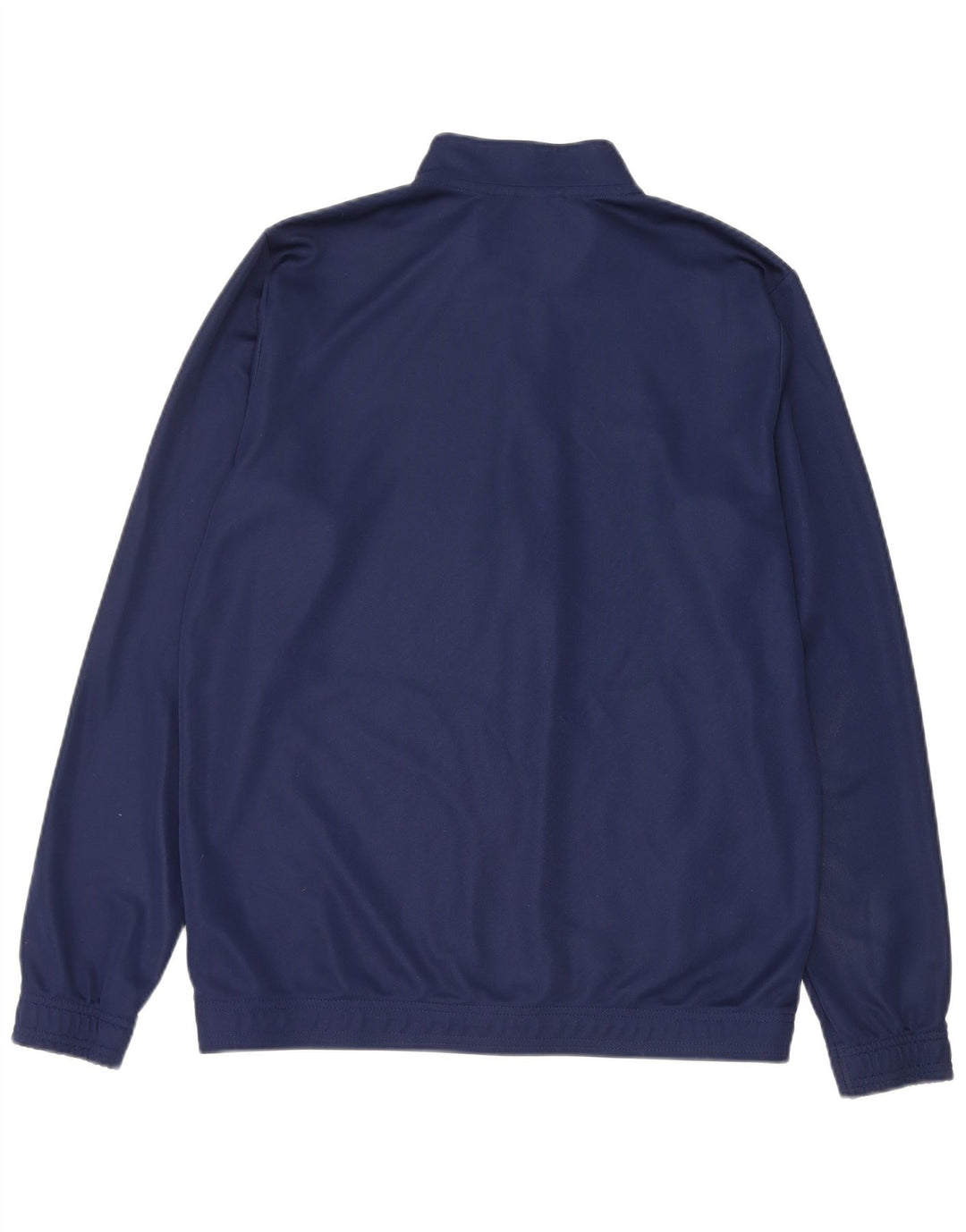 Giacca da ginnastica da uomo Adidas grande in poliestere blu navy