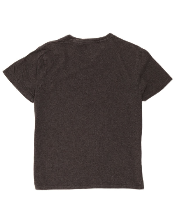T-shirt da uomo Tommy Hilfiger Top piccola grigia