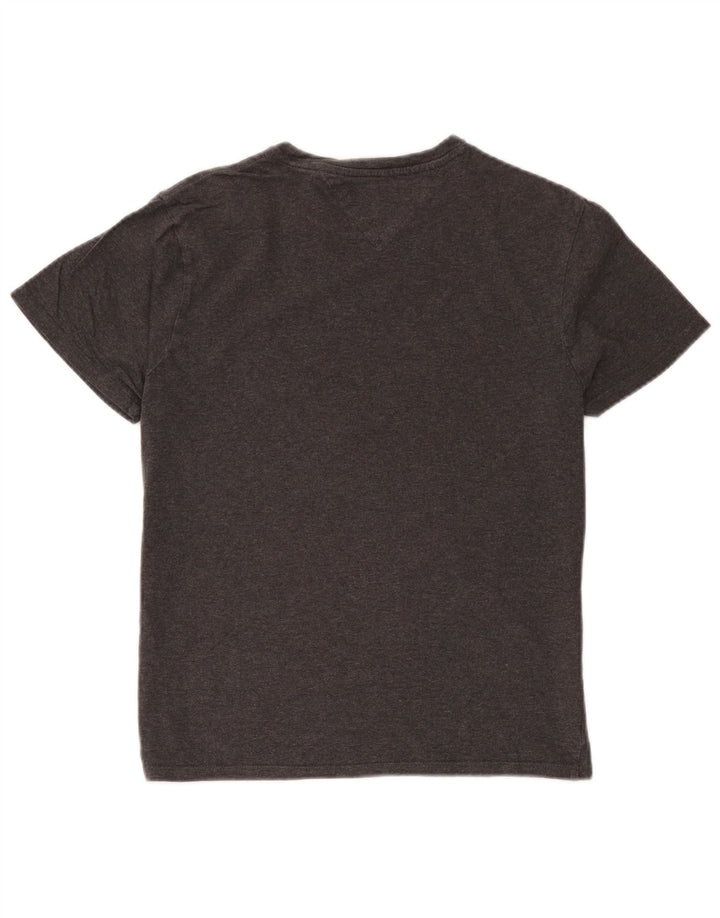 T-shirt da uomo Tommy Hilfiger Top piccola grigia