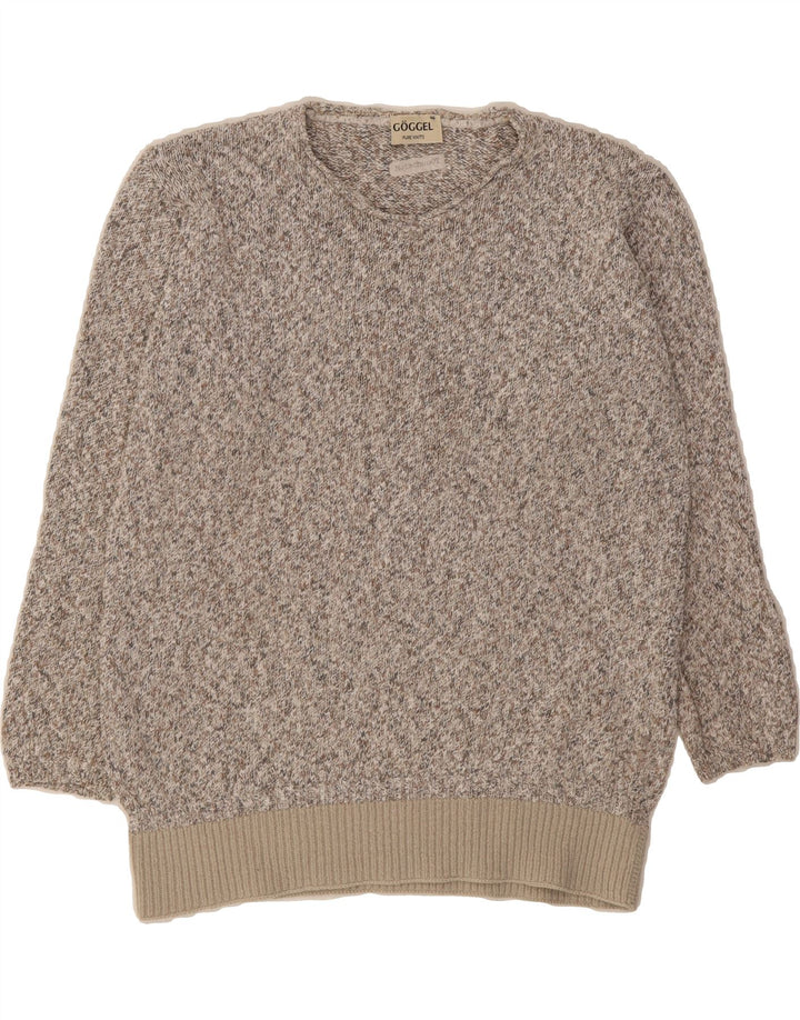 VINTAGE Womens Crew Neck Jumper Sweater EU 46 XL Grey Flecked Vintage Vintage and Second-Hand Vintage from Messina Hembry 