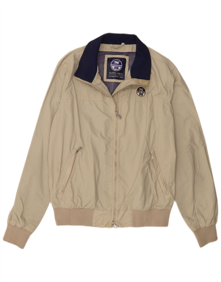 Giubbotto bomber da donna North Sails UK 18 XL Beige poliammide