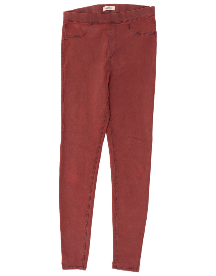 Jeans Jeggings da donna Marks & Spencer UK 12 medio W30 L30 cotone rosso