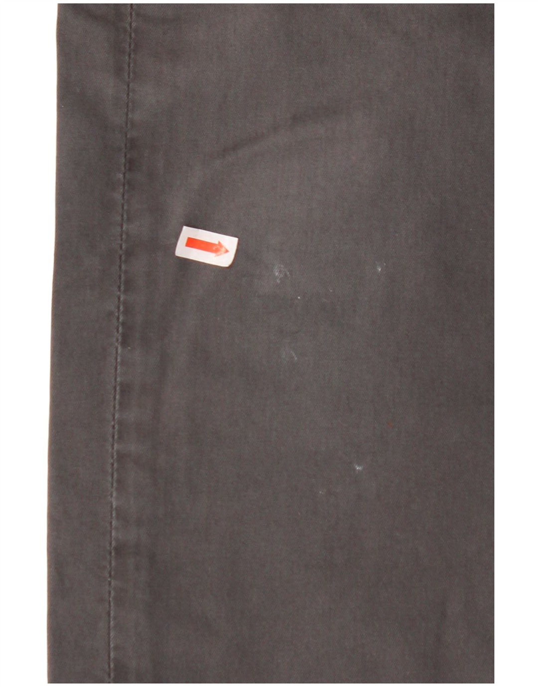 Pantaloni casual dritti da uomo LEVI'S W34 L32 in cotone grigio