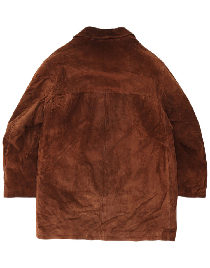 Soprabito Donna Scamosciato Conbipel IT 48 XL Pelle Marrone