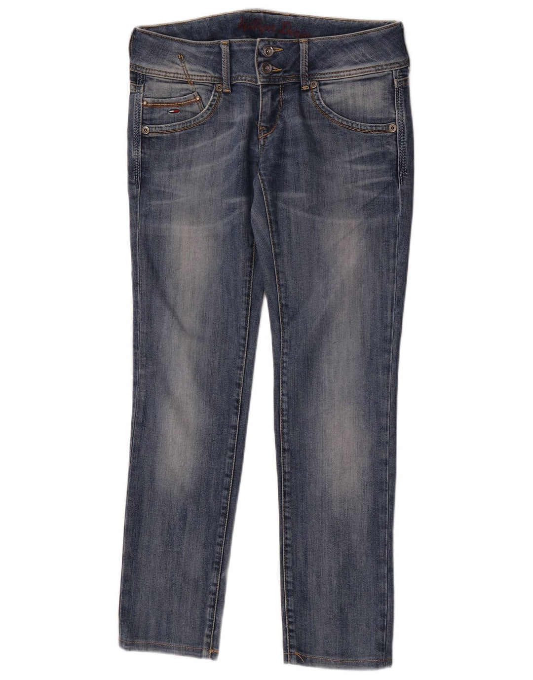 Jeans slim da donna Tommy Hilfiger W30 L29 cotone blu