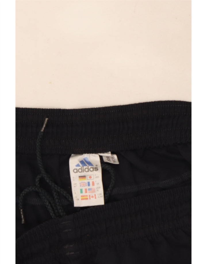 Pantaloncini sportivi da uomo Adidas XL blu navy in poliestere