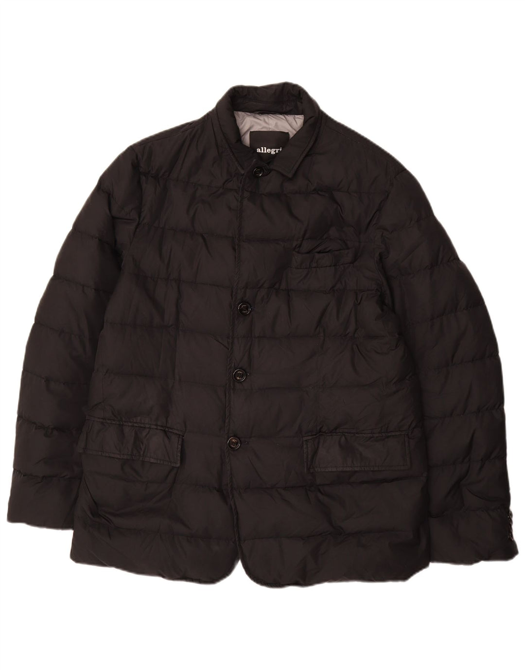 Giubbotto Imbottito Uomo Allegri IT 54 2XL Nero Poliestere