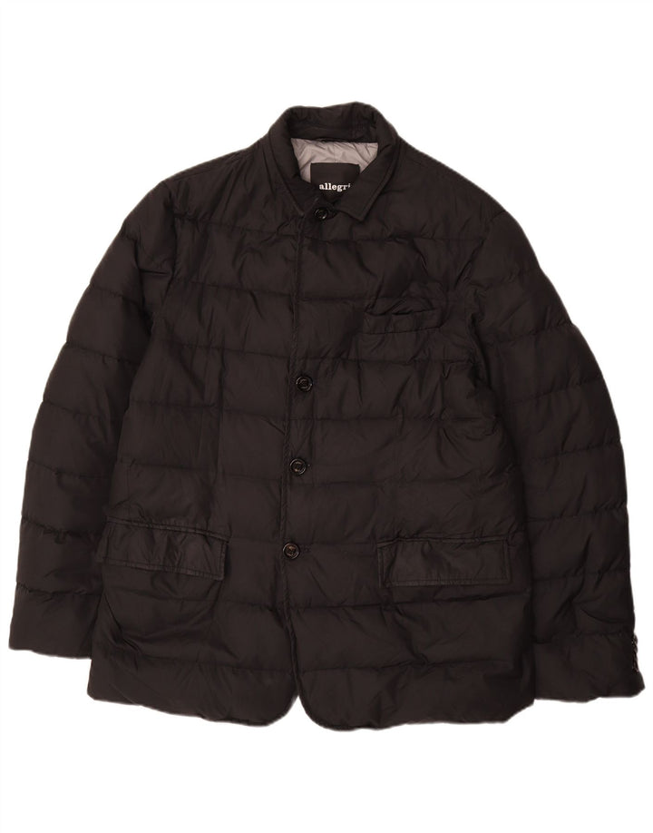 Giubbotto Imbottito Uomo Allegri IT 54 2XL Nero Poliestere