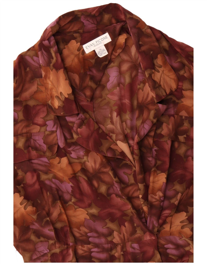 EVAN PICONE Abito aderente da donna UK 14 Medio multicolore floreale