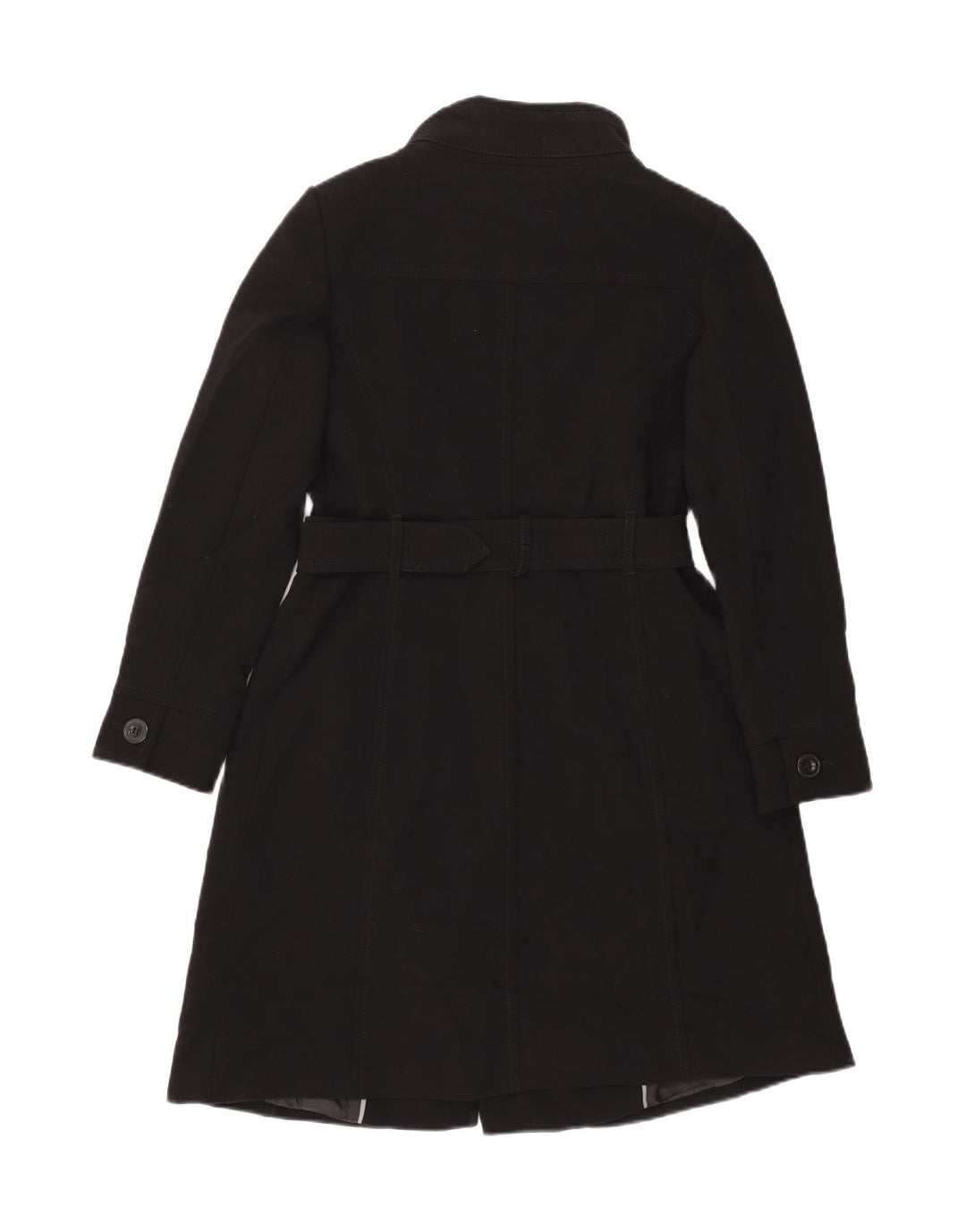 Cappotto da donna MARKS & SPENCER UK 14 poliestere nero medio