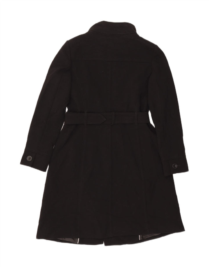 Cappotto da donna MARKS & SPENCER UK 14 poliestere nero medio